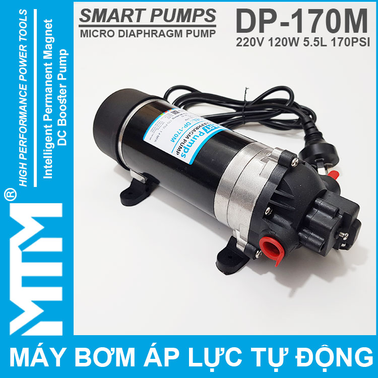 Ban May Bom Ap Luc Mini Smartpumps 220V 120W 170M Ban May Bom Ap Luc Mini Smartpumps 220V 120W 170M