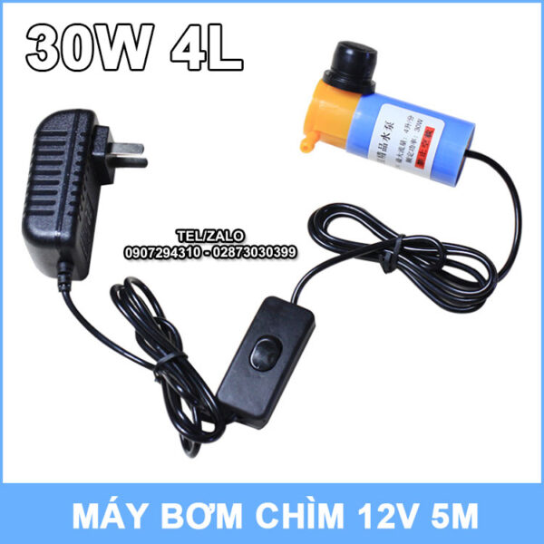 Bo May Bom Nuoc Mini 30W 4L