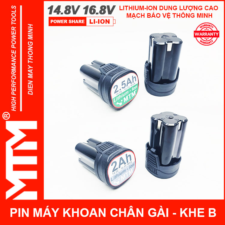Pin May Khoan 16v8 2000mah 2500mah