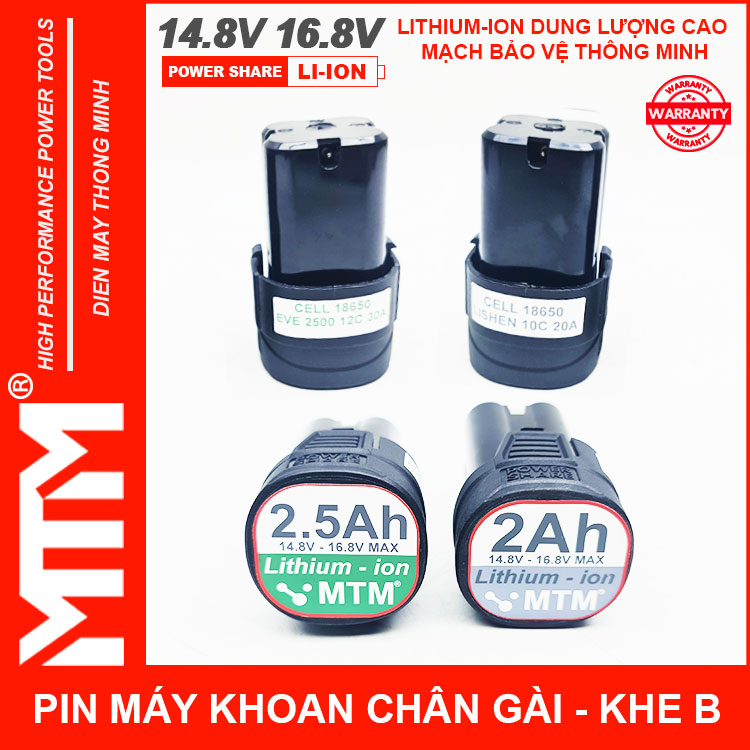 Pin May Khoan 4 Cell Gia Re Cao Cap