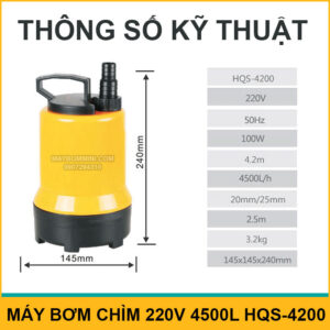 Thong So Ky Thuat May Bom Chim HQS 4200
