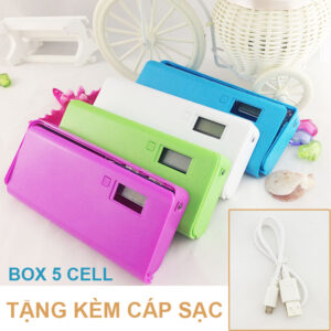 Box Sac 5 Cell Tang Cap Sac Pin