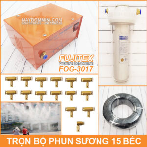 Tron Bo Phun Suong Lam Mat Tuoi Lan 15 Bec Fujitex Fog 3017
