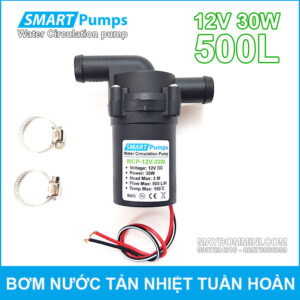 May Bom Nuoc Tan Hiet Tuan Hoan 12V 30W 500L Smartpumps