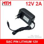 Sac Pin Lithium 12v 2a