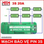 Cach Ghep Pin 3s Voi Mach Bao Ve 20a