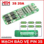 Mach Bao Ve Pin 3s 20a 18650