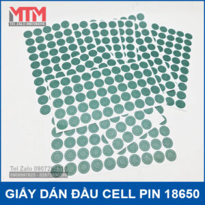 Giay Dan Cach Dien Cell Pin 18650