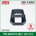 Pin Makita Chinh Hang Cao Cap 5 Cell
