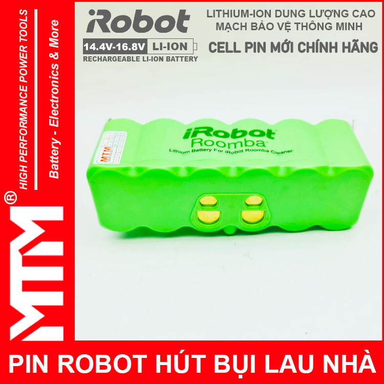 Pin Robot Hut Bui Lau Nha Irobot Roomba Chinh Hang