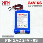 Pin Sac 24V 6S 65A 2600mah 6S1P