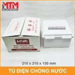 Tu Dien Hop Ky Thuat Chong Nuoc 210 210 130 Mm Khanh Long Gia Re