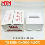 Tu Dien Hop Ky Thuat Chong Nuoc 210 210 130 Mm Khanh Long Mat Duoi