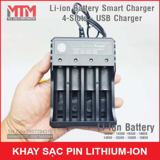 Khay Sac Pin Cong USB