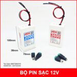Pin Sac 12V 2000mah 10A MTM Kich Thuoc