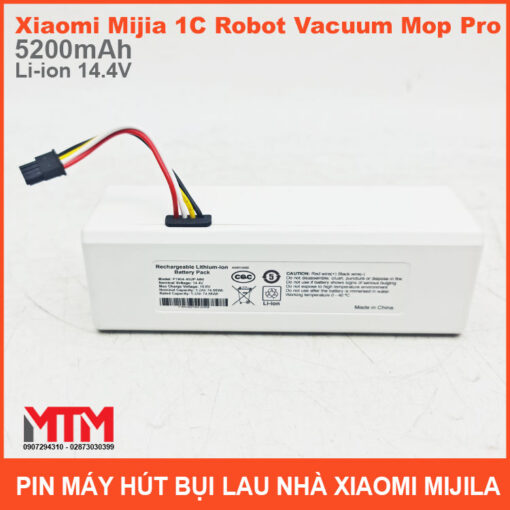 Xiaomi Robot Battery 1C P1904 4S1P MM Mijia Mi Vacuum Cleaner Sweeping Mopping Robot Replacement Battery