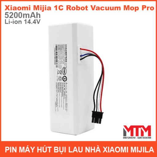 Gia Pin May Hut Bui Lau Nha Xiaomi Robot MOP 14v4 5200mah