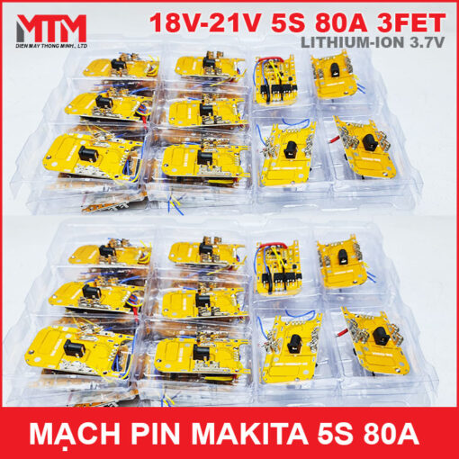 Phan Phoi Mach Bao Ve Pin Makita 5S 80A Vang