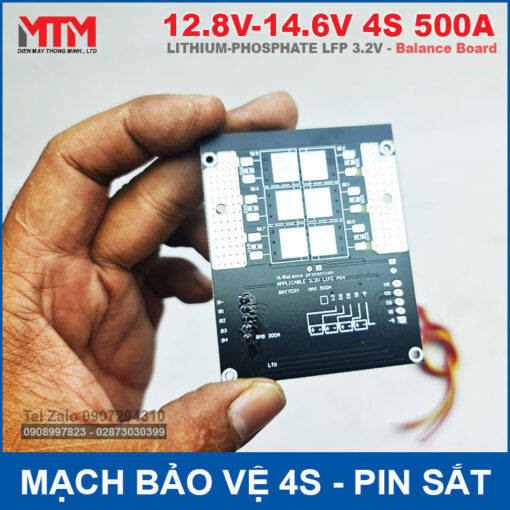 Mach Bao Ve 12V 500A Xe May Binh Ac Quy Pin Sat