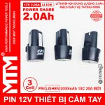Pin May Khoan 12v 2000mah Khe B MTM New