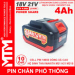 Ban Pin Makita Chan Pho Thong 10 Cell 4000mah 80A Chong Soc