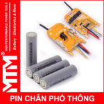 Cell Pin Makita Chan Pho Thong 20 Cell 8000mah LISHEN 80A Chong Soc
