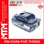 Pin Cho May Khoan May Mai May Cat May Cua Pin Den Pin Quat 18v 20v 21v