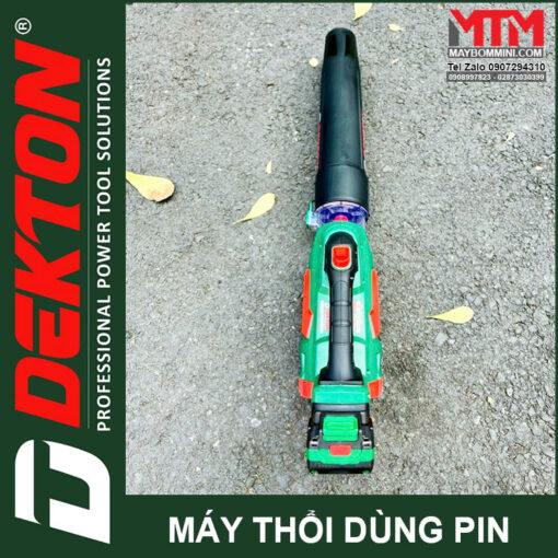 May thoi la thoi bui Dekton 21V M21 TL600M pin chan pho thong chinh hang