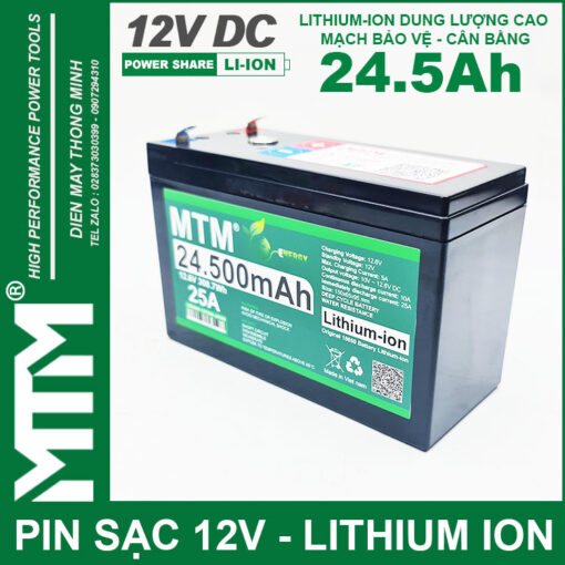 Pin quat den quat tich dien 12V 25A 24500mAh MTM cao cap