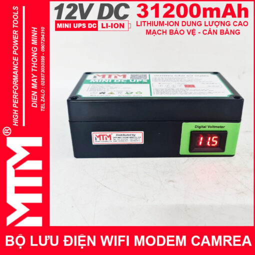 Bo nguon du phong wifi modem camera 12V