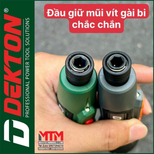 vit mini 4v Dekton DK CV0402 Do dien khong cham dau 6 35mm