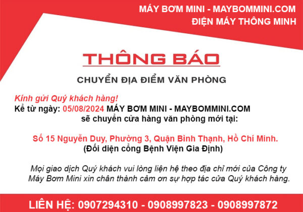 Thong Bao Doi Dia Diem Cua Hang May Bom Mini