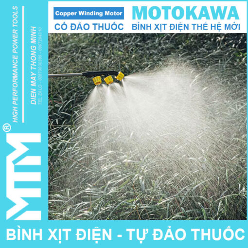 Binh phun xit dien the he moi dao thuoc Motokawa bec phun 1