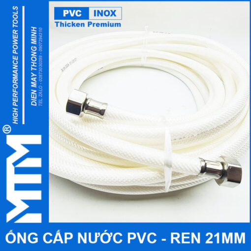 gia ban ong day cap nuoc tuoi cay rua xe ve sinh nha cua ren inox 21mm