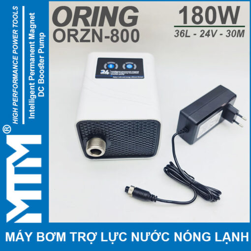 May bom tang ap tro luc nuoc nong lanh 24V 180W 36L 30M Oring ORZN 800 cao cap 1