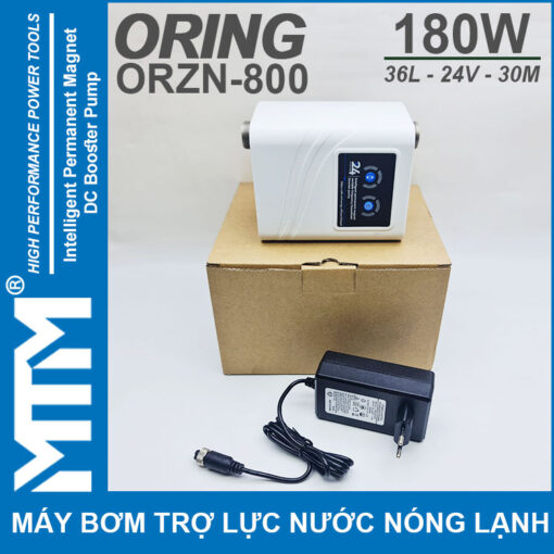 May bom tang ap tro luc nuoc nong lanh 24V 180W 36L 30M Oring ORZN 800 cao cap gia re chinh hang 1