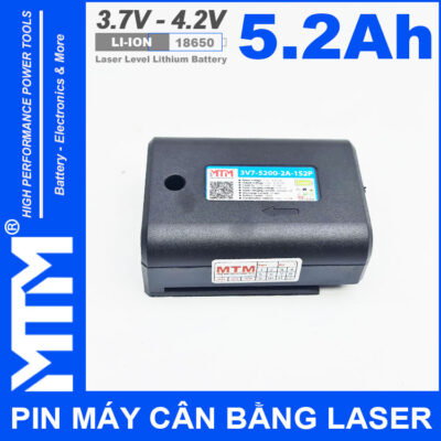 Pin may ban cot can bang laser 5200MAh MTM ngang