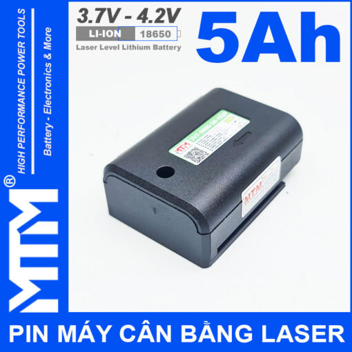 Pin may ban cot can bang laser 5Ah MTM