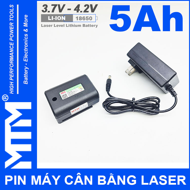 Pin May Ban Cot Can Bang Laser 5Ah MTM Kem Sac Pin May Ban Cot Can Bang Laser 5Ah MTM Kem Sac