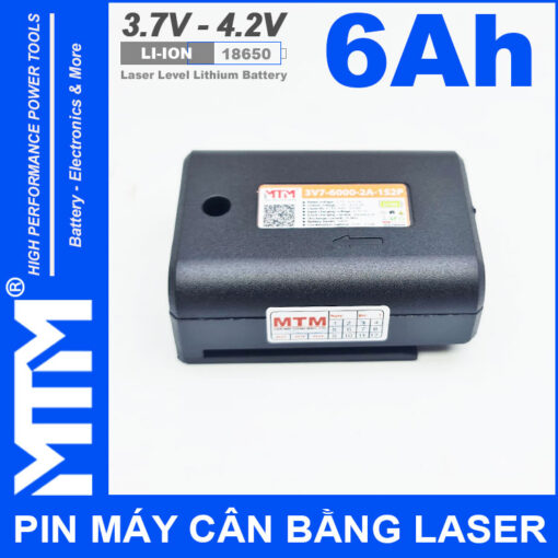 Pin may ban cot can bang laser 6000MAh MTM ngang 1