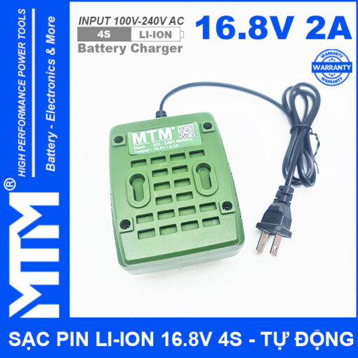 gia ban de sac pin chan ghim 16V8 2A 4S MTM xanh cao cap