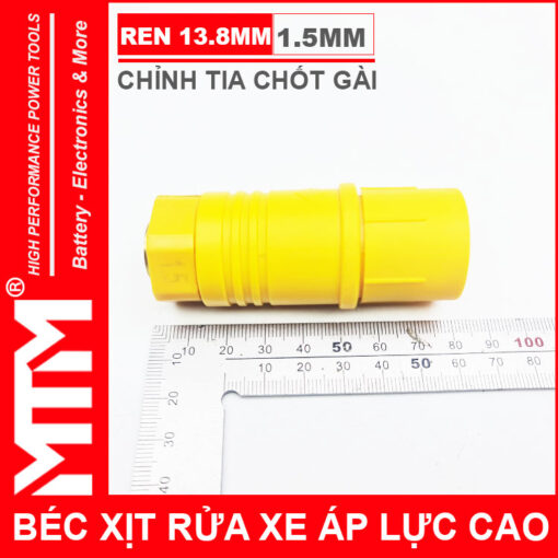 Bec xit rua xe ap luc cao chinh tia chot gai 1mm5 kich thuoc