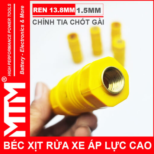 Bec xit rua xe ap luc cao chinh tia chot gai 1mm5 ren 13mm