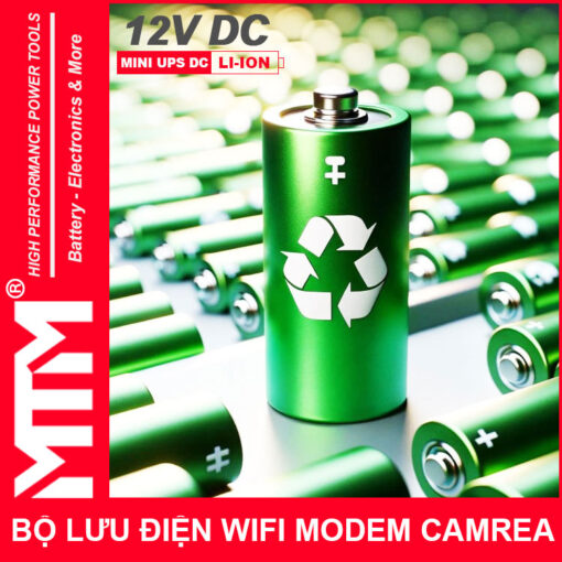 Bo nguon du phong wifi modem camera 12V 2A cell pin chinh hang