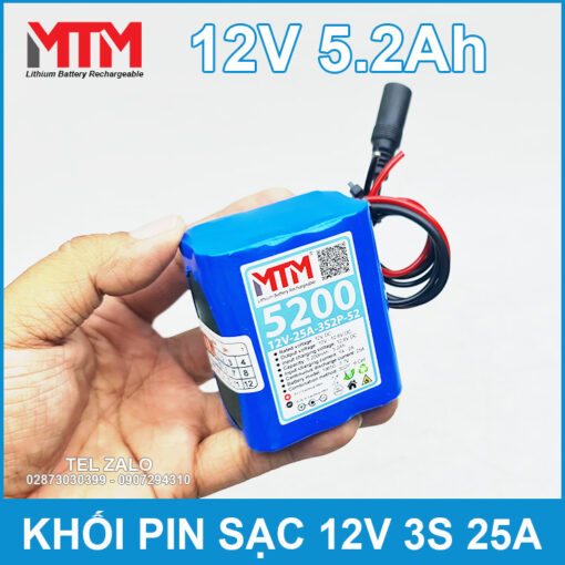 tren tay khoi pin 12V 3S 5200mah 25A 3