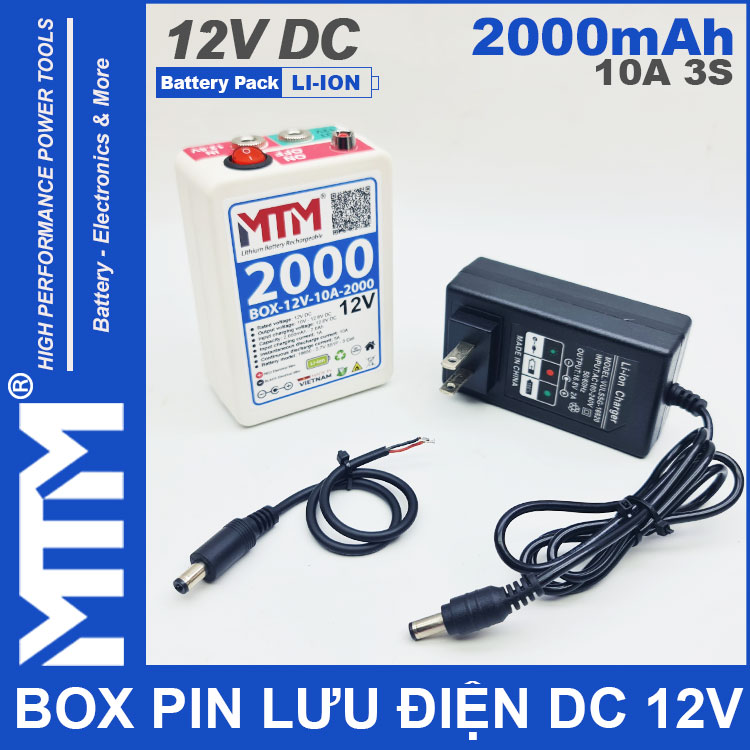 Bo Luu Dien DC 12V 10A 3S 2000mah MTM Chinh Hang Bo Luu Dien DC 12V 10A 3S 2000mah MTM Chinh Hang