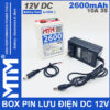 Bo luu dien DC 12V 10A 3S 2600mah MTM 2