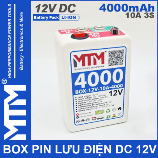 Bo luu dien DC 12V 10A 3S 4000mah MTM cao cap 1