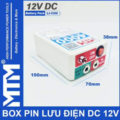 Bo luu dien DC 12V 10A 3S MTM kich thuoc 1