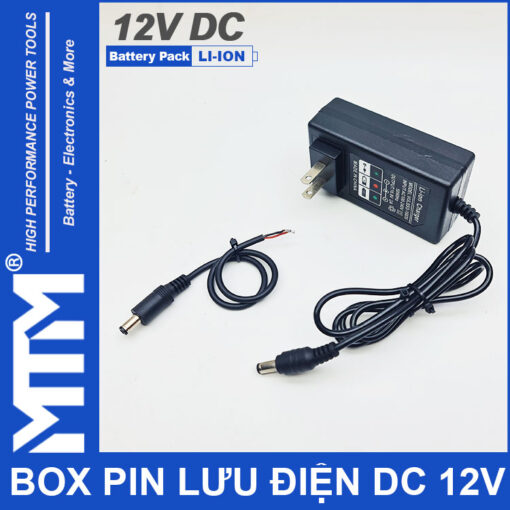 Bo luu dien DC 12V 10A 3S MTM sac va day nguon DC 1